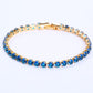 Bracelet Tennis Chic et Éclatant - Zirconia Cubique Précieux, Style Intemporel pour Hommes et Femmes