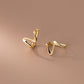 ✨ Boucles d'Oreilles Clip Argent S925 - Design Vague Élégant, Confort Optimal pour Sublimer Votre Style