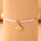 🌟 Bracelet de Cheville Bohème en Coquillage - Qualité Premium, Parfait pour vos Évasions à la Plage! 🌊