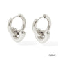 ✨ Boucles d'Oreilles  en Acier Inoxydable - Fini Brillant, Élégance Moderne, Légères et Résistantes