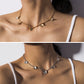 ✨ Élégant Collier Pendentif en Acier Inoxydable - Style Intemporel, Résistant et Idéal pour un Look Quotidien Raffiné