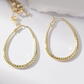 ✨ Élégantes Boucles d'Oreilles Dorées - Hypoallergéniques en Cuivre, Confort Quotidien Exceptionnel et Style Intemporel.
