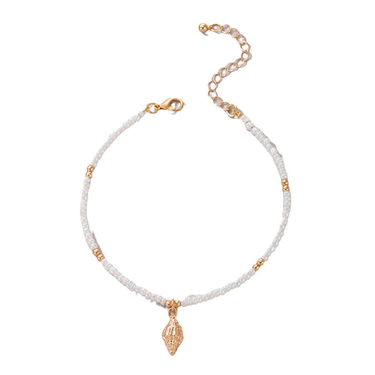 🌟 Bracelet de Cheville Bohème en Coquillage - Qualité Premium, Parfait pour vos Évasions à la Plage! 🌊