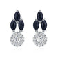 ✨ Boucles d'Oreilles Rondes en Zircon - Plaqué Cuivre, Éclat Éblouissant, Style Chic et Élégant