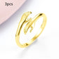 Image du produit Bague Simple "Mains qui S'enlacent" – Élégance Géométrique et Design Unisexe 🤝💍