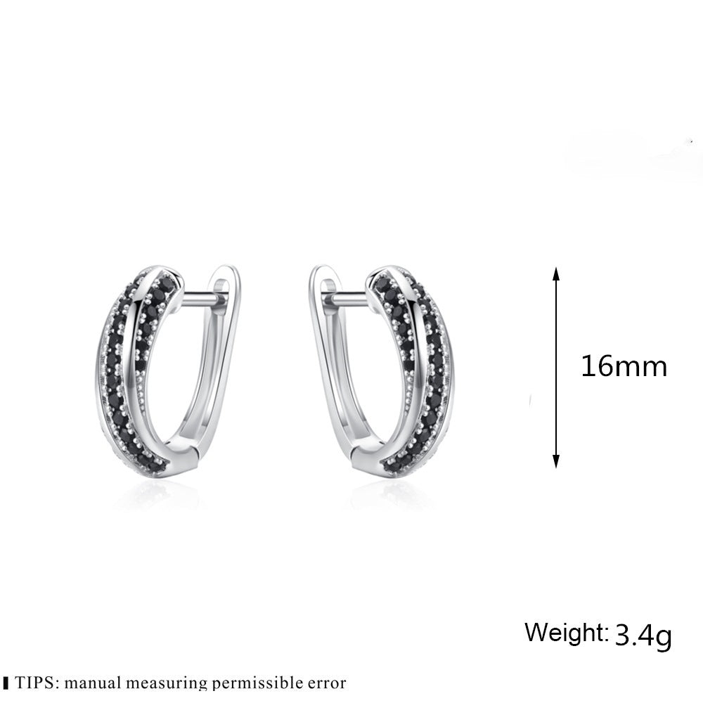 ✨ Boucles d'Oreilles Zircon Éblouissantes - Brillance Exceptionnelle, Élégance Intemporelle, Confort Optimal 🌟
