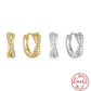 ✨ Élégantes Boucles d'Oreilles Pendantes en Argent S925 – Design Croix avec Strass Éclatants, Idéal pour Sublimer Votre Style
