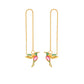 Boucles d'Oreilles Longues Colibri - Légèreté et Élégance, Parfaites pour Sublimer Votre Style ✨