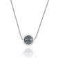 Élégant Collier Quartz Fraise Argent 925 - Bijou Intemporel, Raffiné et Premium pour Sublimer Votre Style