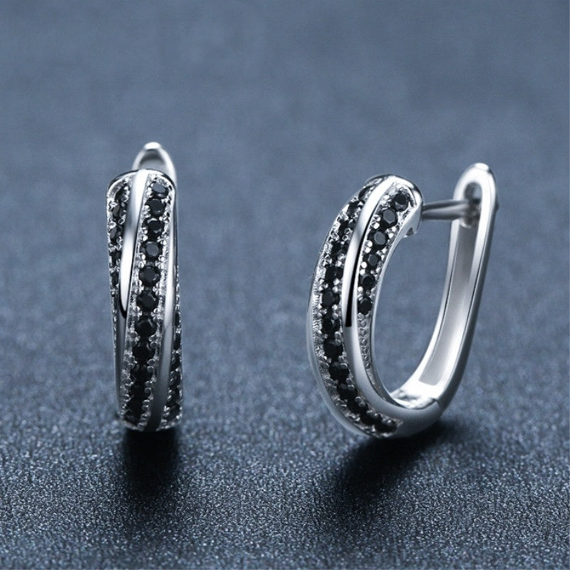 ✨ Boucles d'Oreilles Zircon Éblouissantes - Brillance Exceptionnelle, Élégance Intemporelle, Confort Optimal 🌟