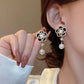 ✨ Boucles d'Oreilles Vintage Élégantes - Perles Raffinées, Charme Intemporel pour Sublimer Votre Style