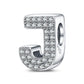 ✨ Élégant Bracelet Collier Personnalisable en Cuivre Argenté - 26 Lettres au Choix, Cadeau Parfait et Unique !