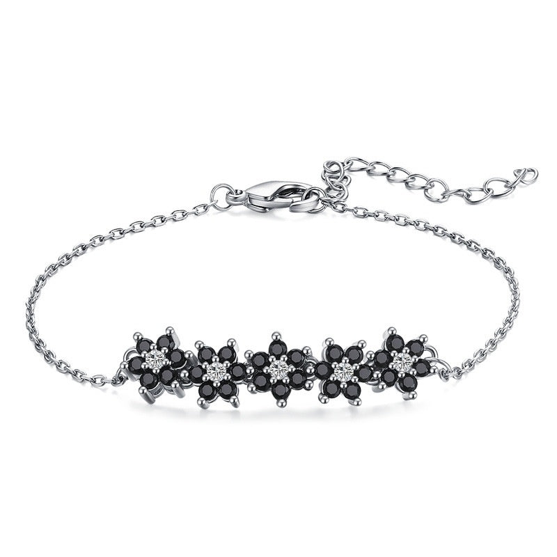 🌸 Bracelet Élégant Femme - Design Fleuri Raffiné, Accessoire de Mode Haut de Gamme, Qualité Premium 🌟