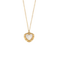 ✨ Pendentif Amour Élégant - Acier Inoxydable Plaqué Or 18k, Style Vintage Chic pour Sublimer Votre Look