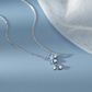 💎 Collier en Argent Pur S999 - Design Floral Élégant, Idéal pour l'Été et les Occasions Spéciales