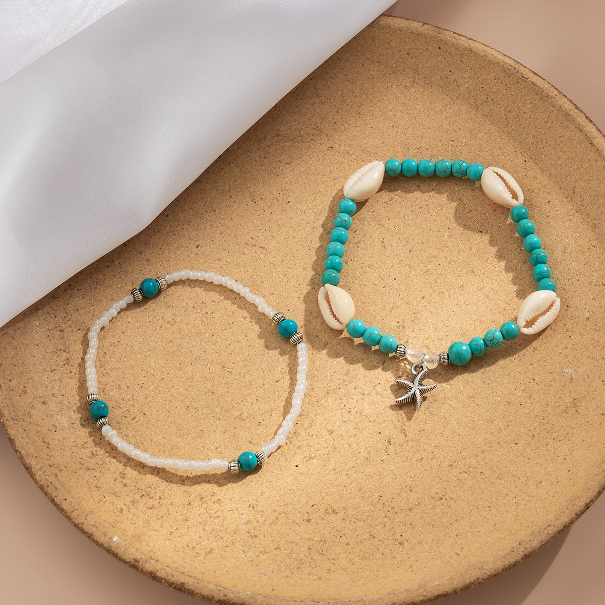 ✨ Bracelet de Cheville Bohème Chic - Multicouches Colorées, Style Ethnique, Parfait pour un Look Tendance et Unique !