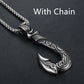 🌟 Pendentif Fish Hook Vintage - Design Élégant en Acier Inoxydable, Résistant et Unique pour un Style Authentique
