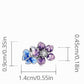 ✨ Bracelet Raffiné en Argent Sterling S925 - Perles Colorées, Élégance Intemporelle, Idéal pour Sublimer Votre Style