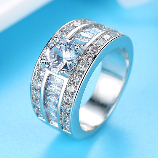 Image du produit Bague Cœur & Flèche en Zircon – Élégance et Raffinement 💖✨