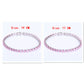 Bracelet Tennis Chic et Éclatant - Zirconia Cubique Précieux, Style Intemporel pour Hommes et Femmes