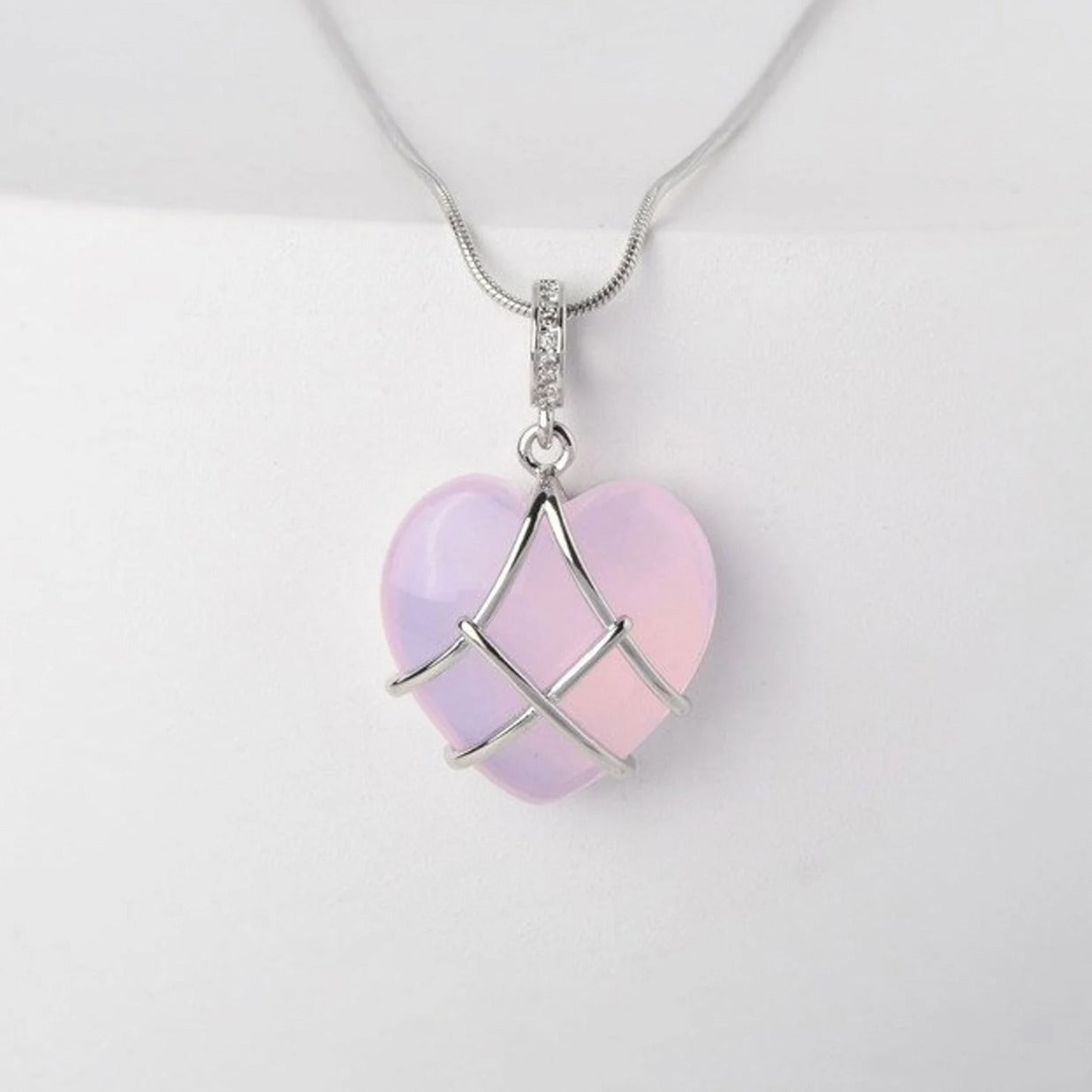 "✨ Ravissant Collier en Pierre de Lune - Design Féérique, Bijou Unique pour Cadeaux Magiques et Contes de Fées"
