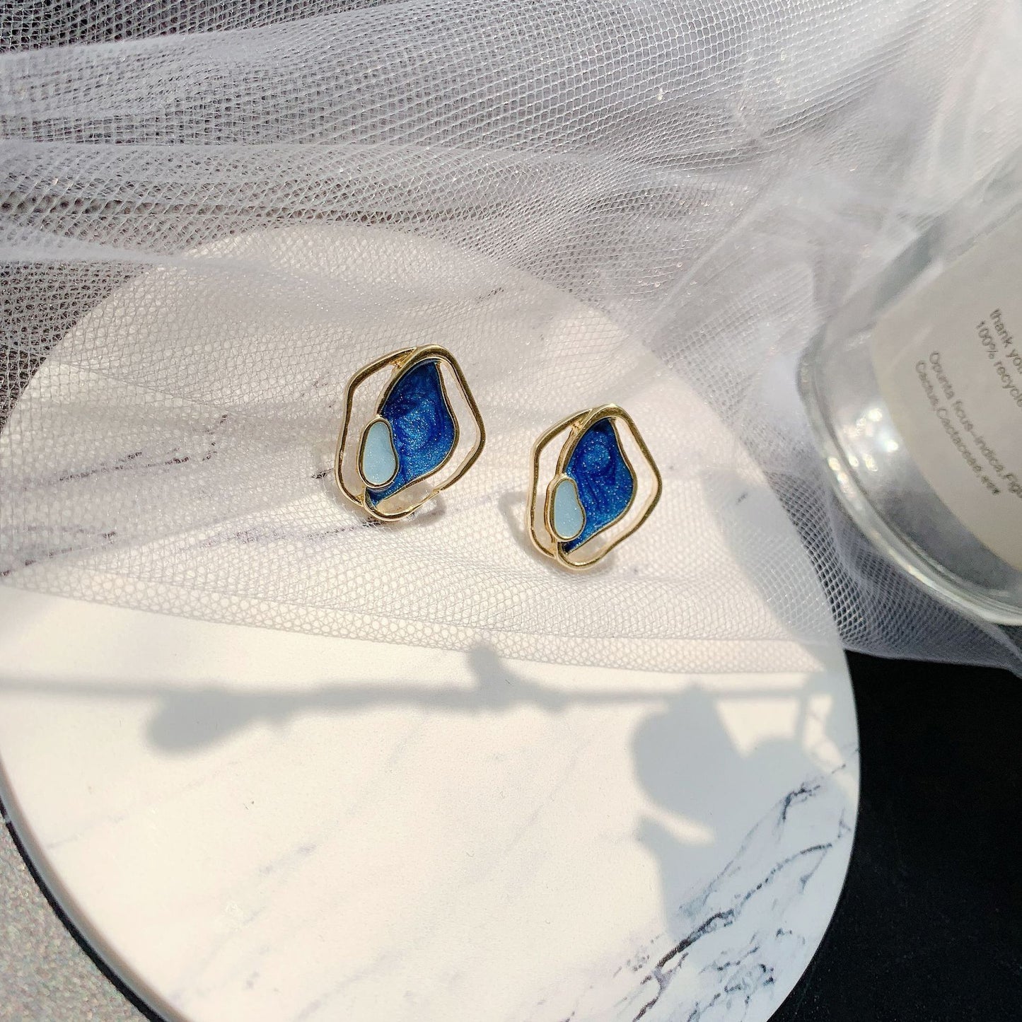 ✨ Boucles d'Oreilles en Argent S925 - Design Élégant et Minimaliste, Légèreté pour un Style Quotidien Raffiné