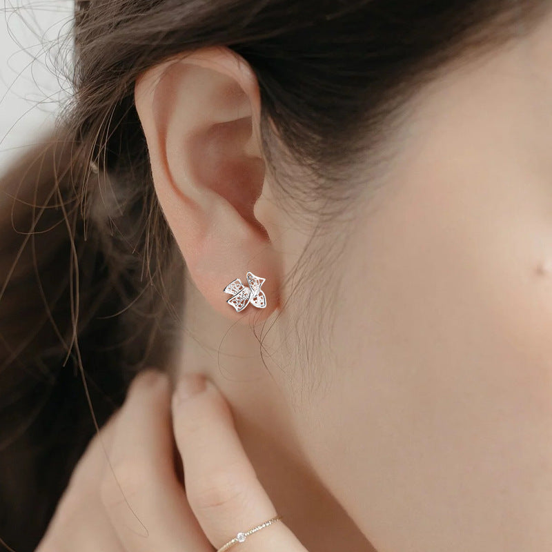 🌟 Boucles d'Oreilles Femme Nœud Chic - Design Filigrane Aéré, Confort Optimal et Qualité Premium
