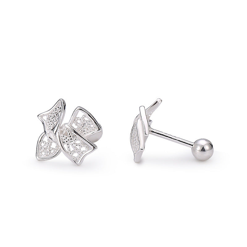 🌟 Boucles d'Oreilles Femme Nœud Chic - Design Filigrane Aéré, Confort Optimal et Qualité Premium