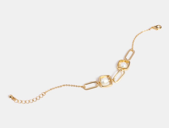 ✨ Bracelet Baroque en Perles d'Eau Douce - Élégance Intemporelle, Qualité Premium, Toucher de Luxe