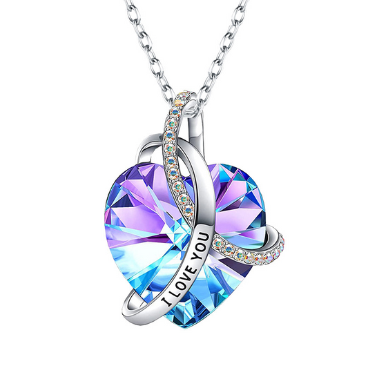 💖 **Collier Cristal Raffiné** - Élégance Intemporelle, Brillance Sublime, Cadeau Parfait pour Moments Spéciaux