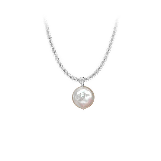 Comment ça sonne : 🌟 Collier Élégant en Argent Sterling S925 - Perle Baroque, Sophistication Intemporelle?En espérant que cela réponde à vos attentes. 🎁