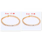 Bracelet Tennis Chic et Éclatant - Zirconia Cubique Précieux, Style Intemporel pour Hommes et Femmes
