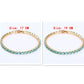 Bracelet Tennis Chic et Éclatant - Zirconia Cubique Précieux, Style Intemporel pour Hommes et Femmes