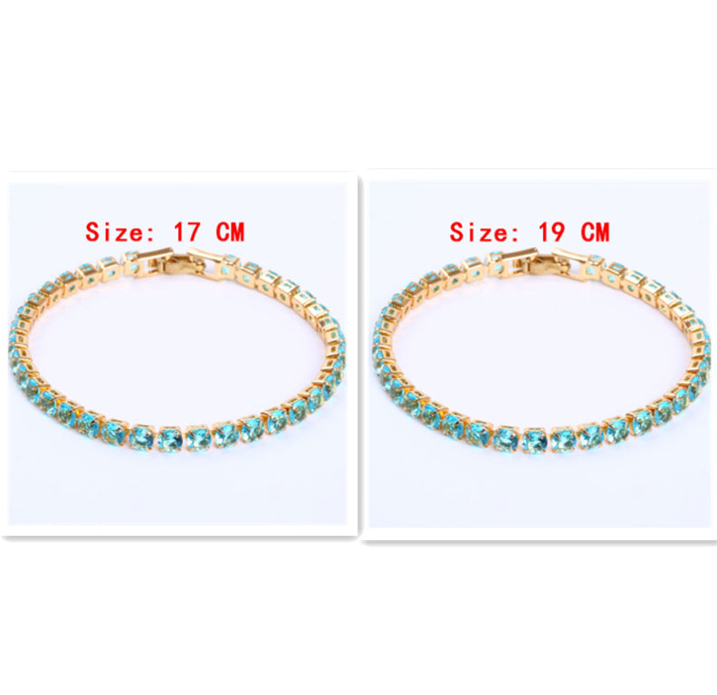 Bracelet Tennis Chic et Éclatant - Zirconia Cubique Précieux, Style Intemporel pour Hommes et Femmes