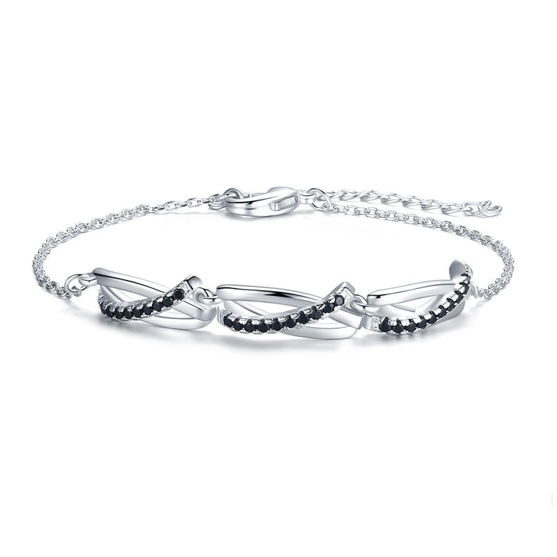 ✨ Bracelet Bague Chic - Design Créatif en Zircon, Élégance et Brillance pour Toutes les Occasions !