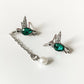 ✨ Boucles d'Oreilles Colibri en Diamants - Design Élégant, Éclat Éblouissant, Parfaites pour Briller en Toute Occasion 💎
