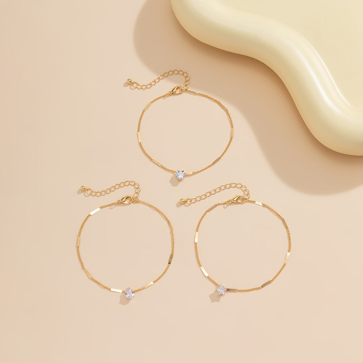 🌟 Bracelet de Cheville Bohème Élégant - Design Étoile & Pampilles, Accessoire Tendance pour un Été Chic ✨