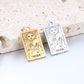 ✨ Collier Tarot Vintage en Acier Inoxydable - Porte-Bonheur Élégant, Durable et Idéal pour un Style Unique