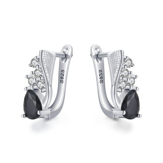 🌟 Élégantes Boucles d'Oreilles Goutte - Micro Strass Scintillants, Idéales pour un Look Chic et Sophistiqué !