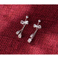 ✨ Boucles d’Oreilles Tendance - Design Coréen Élégant avec Noeud & Pompon, Accessoire Chic et Ultra Léger 🎀