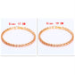 Bracelet Tennis Chic et Éclatant - Zirconia Cubique Précieux, Style Intemporel pour Hommes et Femmes