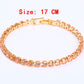Bracelet Tennis Chic et Éclatant - Zirconia Cubique Précieux, Style Intemporel pour Hommes et Femmes