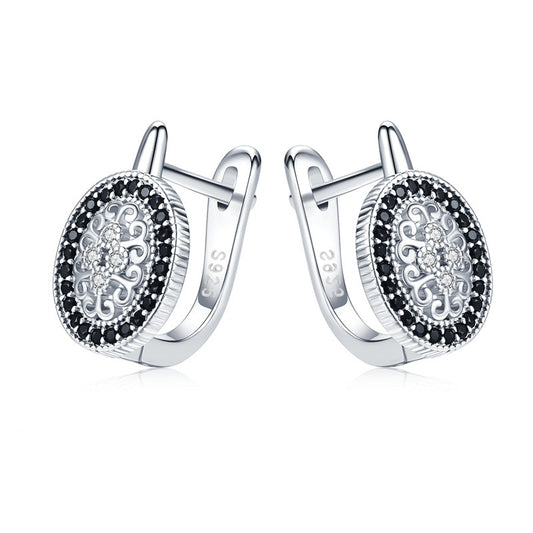 ✨ Boucles d'Oreilles Éblouissantes en Cuivre - Strass Scintillants, Élégance Intemporelle, Finition Premium 😊