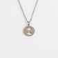 Pendentif en Acier Titane - Design Arbre de Coco, Élégant et Durable, Parfait pour un Style Unique et Tendance !