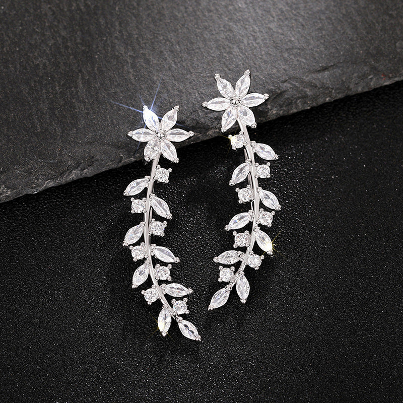 ✨ Bou✨cles Bou dcles'Oreilles F dleurs'O enre Diamant -illes Él Fégleursance en Europé Diamenneant et América - Styleine Europé,en et Améric Brainillance, Par Élfaiteég pour Toutesance Occ Intasempionsorelle pour Briller en Toute Occasion