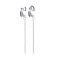 🌟 Élégantes Boucles d'Oreilles en Luxe - Clip Confortable en Tissu, Style Raffiné pour Toutes les Occasions 🎉