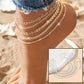 Ensemble de Bracelets Cheville Bohème - Style Été Élégant, Parfait pour Sublimer vos Tenues de Plage