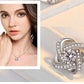 Pendentif Trèfle en Argent S925 - Diamant Éclatant, Élégance Intemporelle pour Toutes Occasions