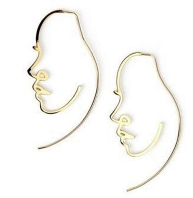 🌟 Boucles d'Oreilles Abstraites Élégantes - Design Unique, Qualité Premium pour Affirmer Votre Style avec Chic!