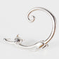 Boucles d'Oreilles Punk Chat avec Ear Cuff - Style Rebelle,